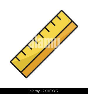 ruler icon vector design template Stock Vector