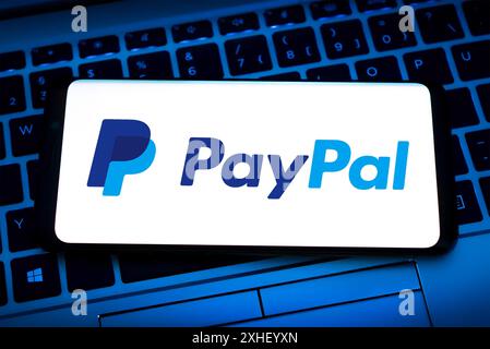 PayPal Digital Payment Platform Stock Photo