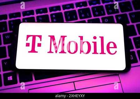 T-Mobile US Telecommunications Services Stock Photo