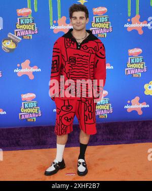 Los Angeles, USA. 13th July, 2024. Jack Griffo arrives at the Nickelodeon Kids' Choice Awards 2024 held at the The Barker Hangar in Santa Monica, CA on Saturday, ?July 13, 2024. (Photo By Sthanlee B. Mirador/Sipa USA) Credit: Sipa USA/Alamy Live News Stock Photo