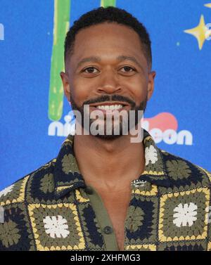 Los Angeles, USA. 13th July, 2024. Thomas Hobson arrives at the Nickelodeon Kids' Choice Awards 2024 held at the The Barker Hangar in Santa Monica, CA on Saturday, ?July 13, 2024. (Photo By Sthanlee B. Mirador/Sipa USA) Credit: Sipa USA/Alamy Live News Stock Photo