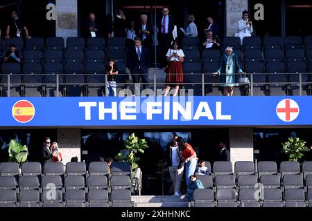 Berlin, Germany. 14th July, 2024. Fussball UEFA EURO 2024 Finale Spanien - England am 14.07.2024 im Olympiastadion Berlin in Berlin Schriftzug The Final Foto: Revierfoto Credit: ddp media GmbH/Alamy Live News Stock Photo