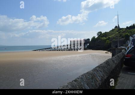 The Old Tenby Lifeboat Station, now used as a house. Tenby, Pembrokeshire, Wales, United Kingdom. 5th June 2024. Stock Photo