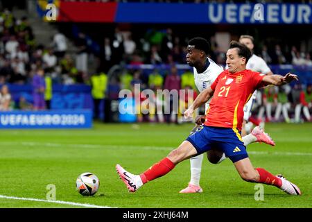 Spain’s Mikel Oyarzabal Scores His Sides Second Goal During The UEFA ...