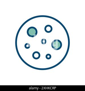 cookies icon vector design template in white background Stock Vector