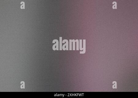 Gradient background with abstract grainy texture transitioning from pink to grey Stock Photo