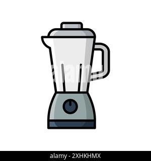 kitchen blender icon vector design template in white background Stock Vector