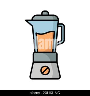 kitchen blender icon vector design template in white background Stock Vector