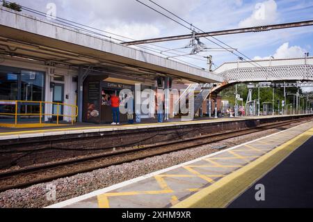 Wickford station in Essex where you can catch the train to Burham on Crouch Stock Photo