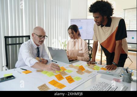 Business People Planning Work In Team Stock Photo