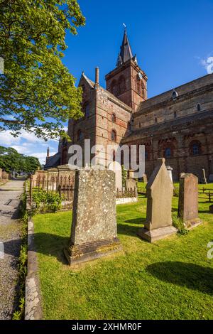 St Magnus Cathedral, Kirkwall, Orkney Islands, North Scotland Stock Photo