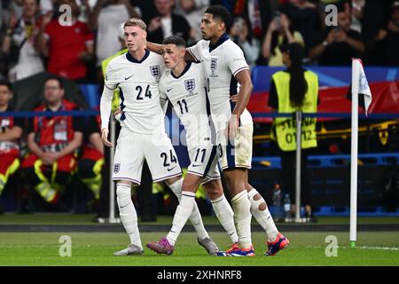 Berlin, Germany - July 14: Cole Palmer Of England Celebrate With Kyle 