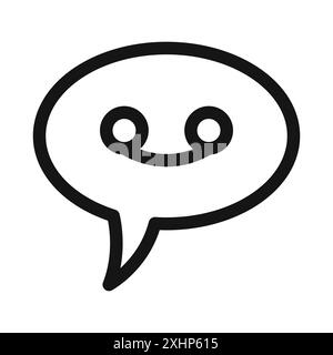 Voicemail icon (2) Black line art vector in black and white outline set collection sign Stock Vector