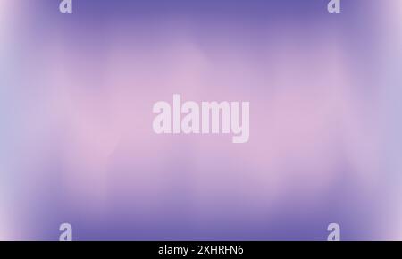 Holographic blurred, pink and purple watercolor fluid texture gradient vector abstract background. Soft coral pink purple watercolor vector. Stock Vector