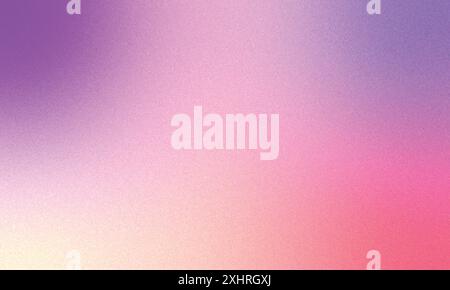 Abstract colorful gradient background with soft blur texture, noisy grainy texture and glowing retro waves vector background. Stock Vector