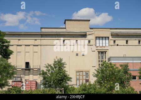 Berghain Club, Am Wriezener Bahnhof, Friedrichshain, Berlin, Germany Stock Photo