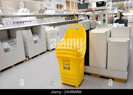 Ikea showroom kitchen Stock Photo