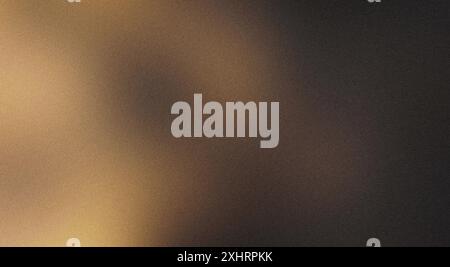 Background with grainy texture forming an abstract gradient from brown to black, ideal for design projects Stock Photo