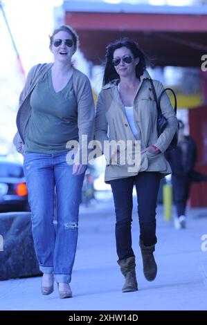 Manhattan, United States Of America. 21st Apr, 2011. MIAMI FLORIDA Orig Pix Taken - 4/21/11 - Manhattan - New York - United States Of America People: SHANNEN DOHERTY Credit: Storms Media Group/Alamy Live News Stock Photo