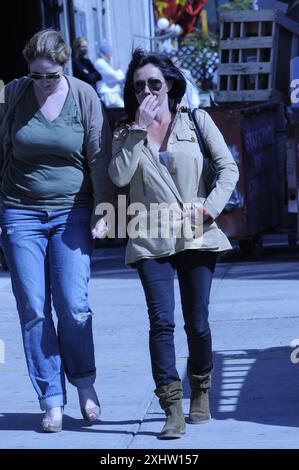 Manhattan, United States Of America. 21st Apr, 2011. MIAMI FLORIDA Orig Pix Taken - 4/21/11 - Manhattan - New York - United States Of America People: SHANNEN DOHERTY Credit: Storms Media Group/Alamy Live News Stock Photo