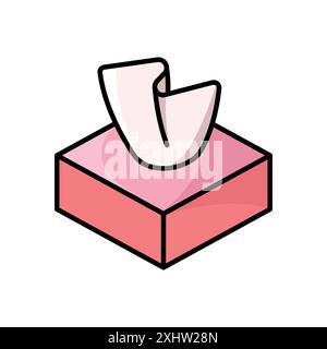 tissue icon vector design template Stock Vector