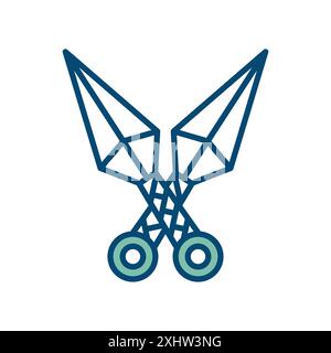 kunai icon vector design template in white background Stock Vector