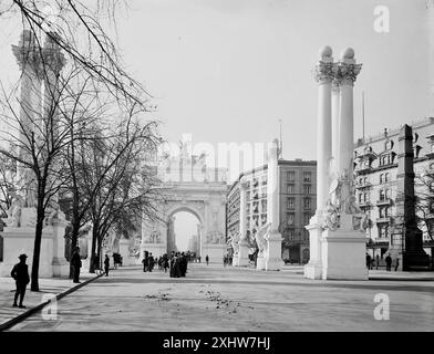 Dewey Arch, New York City 1899. Stock Photo