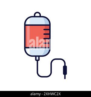 infuse icon vector design template in white background Stock Vector