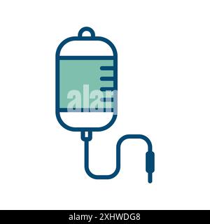 infuse icon vector design template in white background Stock Vector