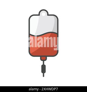 infuse icon vector design template in white background Stock Vector