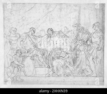 Clemency Drawing Example 'Continence of Scipio' is a historical painting depicting the Roman ...