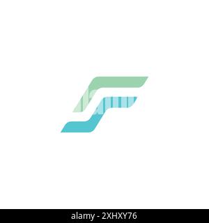 FS Logo Template Design. FS Icon Stock Vector