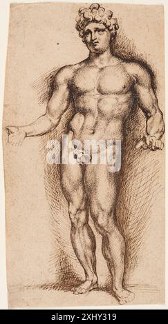 Mercury Rubens, Peter Paul 1577 - 1640, Dyck, Anthony van 1599 - 1641, Rubens, Peter Paul 1577 - 1640 Drawing Peter Paul Rubens: 1577-1640, Gerhard Bott, kat.nr. 42d, p. 228, afb. fig. K42d, p. 229, 45943, 1977. Rubens - og det der ligner, Jan Garff, p. 10 og 14, afb. pp. 8-9, 53149, 1988. Beiträge zum Zeichnerischen Werk von Rubens, Justus Müller Hofstede, Wallraf-Richartz-Jahrbuch, bd. XXVII, Köln 1965, pp. 284-290, afb. fig. 204. Master Drawings: The Classification of Drawings in the So-called Rubens' Cantoor; The Classification of Drawings in the So-called Rubens' Cantoor, Master Drawings, Stock Photo