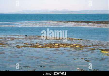 The seal colony beach on the Inis Mor, Co, Galway, Inishmore, Aran Island, Ireland Stock Photo