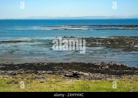 The seal colony beach on the Inis Mor, Co, Galway, Inishmore, Aran Island, Ireland Stock Photo