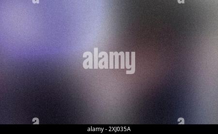 Dark lilac black abstract background, color gradient, bokeh, rough texture, grainy noise. Stock Photo