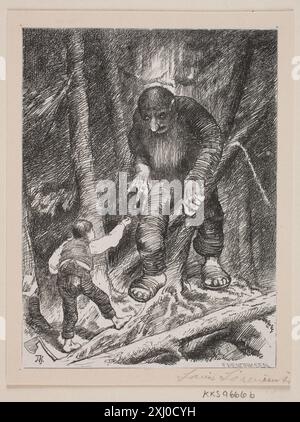 An Illustration By Theodor Kittelsen Depicting The Fairy Tale Character an-illustration-by-theodor-kittelsen-depicting-the-fairy-tale-character