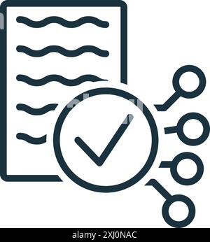Smart Contract icon. Simple creative element. Filled monochrome Smart Contract icon for templates, infographics and banners Stock Vector