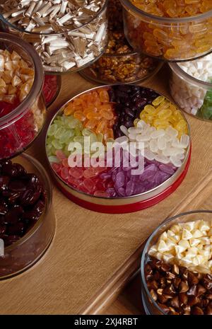 Selection of candies Stock Photo