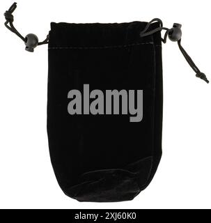 cloth cover with puff on white background in insulation Stock Photo