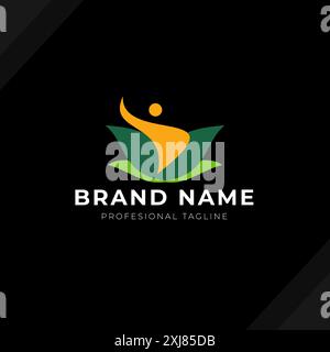 Traditional medicine logo vector Stock Vector