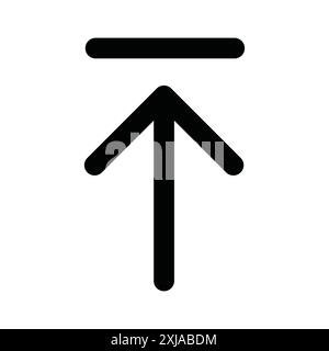 Upload Icon (2) set in thin line outline style and linear vector sign Stock Vector