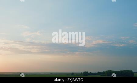 Time lapse. Nature weather blue sky. White clouds with blue sky background. Tropical summer sunny and sunshine day. Stock Photo