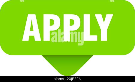 apply sticker. apply sign on transparent background. rectangular button ...
