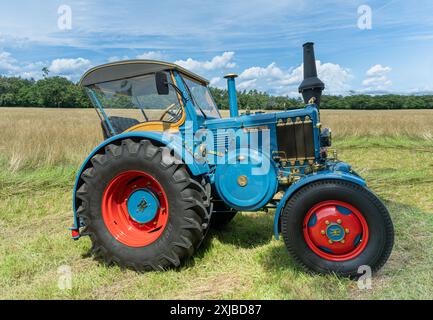 Historic Lanz Bulldog Tractor, Lanz D 1506. ubic capacity