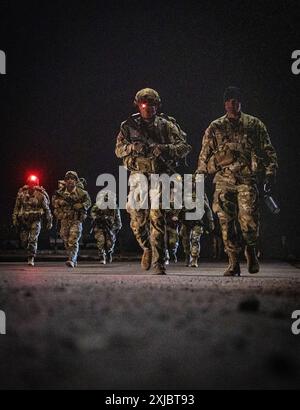 Soldiers complete their final 12-mile ruck march during the U.S. Army ...