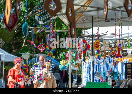 Yandina Markets, Sunshine Coast, Queensland, Australia Stock Photo