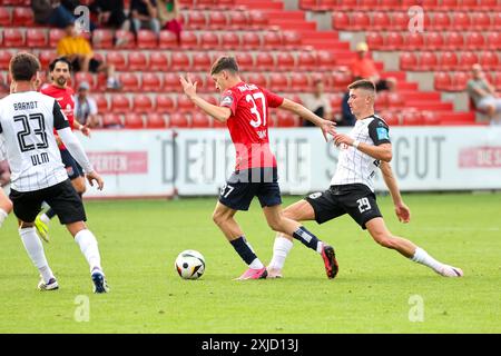 Semir Telalovic (SSV Ulm 1846, #29) GER, Preussen Muenster Gegen SSV ...