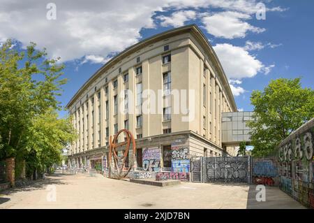 Berghain Club, Am Wriezener Bahnhof, Friedrichshain, Berlin, Deutschland Stock Photo