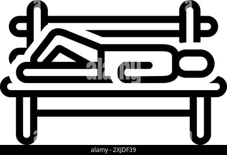 Icon for homeless,unsheltered Stock Vector